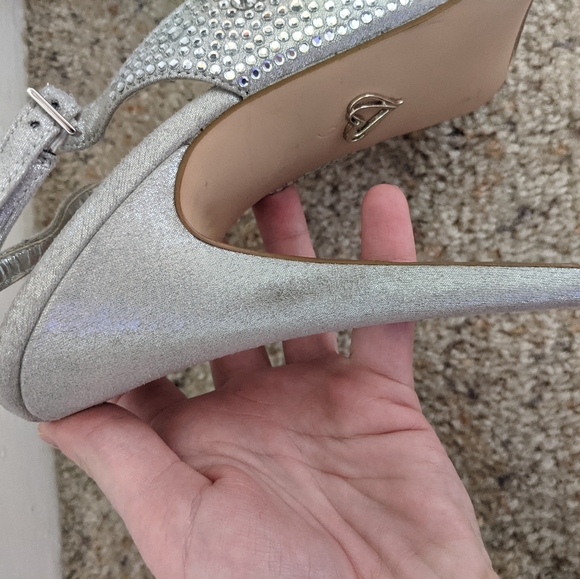 Steve Madden Rhinestone Heels | Size 9 - Picture 5 of 8